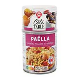 MARQUE REPÈRE, CÔTÉ TABLE Paëlla Royale Poulet, moule et chorizo 940g
