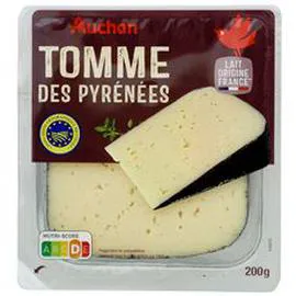 AUCHAN Tomme des Pyrénées IGP 200g