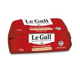 LE GALL Beurre Demi-sel de Baratte 250g