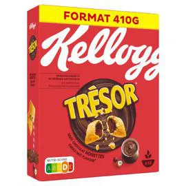 KELLOGG'S Céréales trésor chocolat noisettes 410g