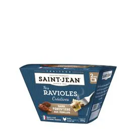 SAINT-JEAN Box Ravioles sauce forestière aux morilles 300g