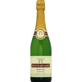 MONTPARNASSE Vin mousseux demi-sec 0,75l