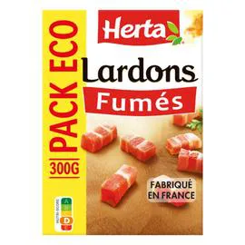 HERTA Lardons fumé 300g
