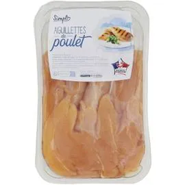 CARREFOUR SIMPL Aiguillettes de poulet 400g