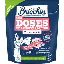 JACQUES BRIOCHIN Lessive liquide Bouquet floral - x22 337g