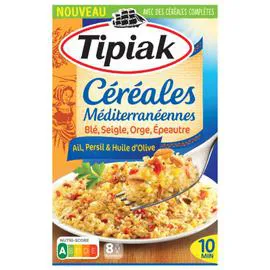 TIPIAK Céréales méditerranéennes 2x200g