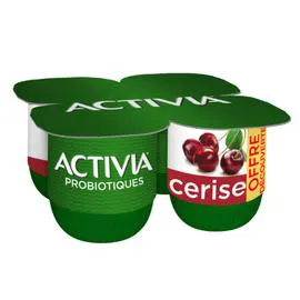 DANONE, ACTIVIA Yaourt aux fruits bifidus cerise 500g