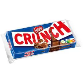 NESTLÉ, CRUNCH Chocolat au lait 2x100g