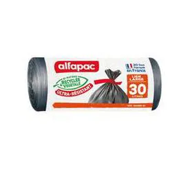 ALFAPAC Sacs poubelle 30L Maxi poids - x20 x20