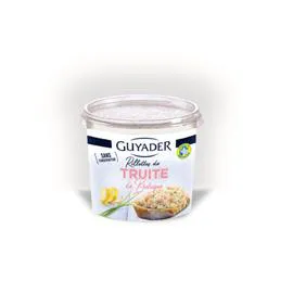 GUYADER Rillettes de truite de Bretagne 120g