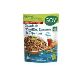 SOY Salade De Lentilles, Epeautre & Tofu Fume 220g