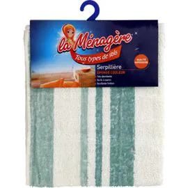 LA MENAGÈRE Serpillière éponge 50x60cm coloris assortis l'unité