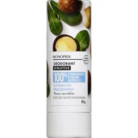 MONOPRIX Déodorant stick peaux sensibles 65g
