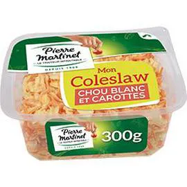 PIERRE MARTINET Mon Coleslaw chou blanc et carottes 300g