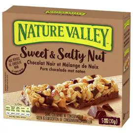 NATURE VALLEY Barres céréales cacahuètes & amandes 150g