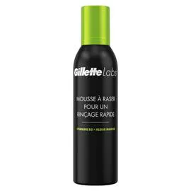 GILLETTE Mousse À Raser Rinçage Rapide 240ml