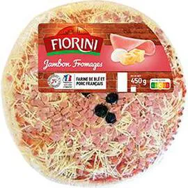 FIORINI Pizza jambon fromages 450g
