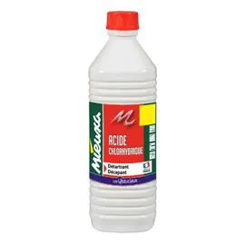 MIEUXA Acide chlorhydrique Phébus Détartrant puissant 1l