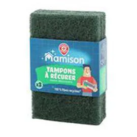 MARQUE REPÈRE, MAMISON Tampon à récurer x3 x3