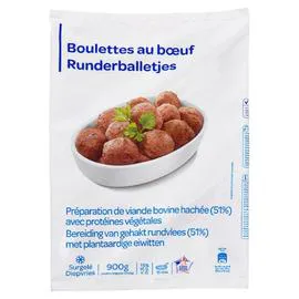CARREFOUR Boulettes de boeuf 900g