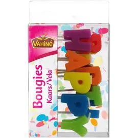 VAHINÉ Bougies Happy Birthday 27g