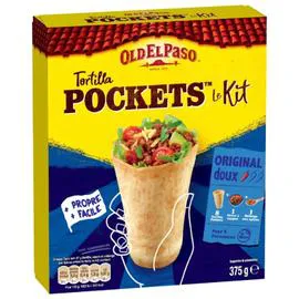 OLD EL PASO Kit Tortilla pocket x4 375g