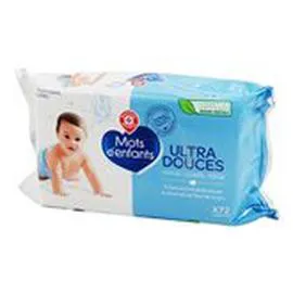 MARQUE REPÈRE, MOTS D'ENFANTS Lingettes bébé Ultra-douces - x72 x72 