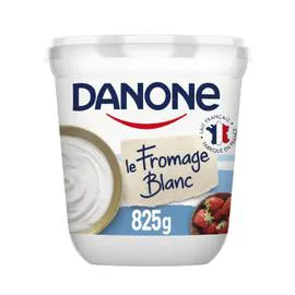 DANONE Fromage blanc nature 825g