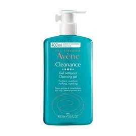 EAU THERMALE AVÈNE Gel nettoyant Cleanance peaux grasses 400ml