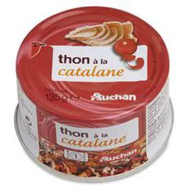 AUCHAN Thon à la catalane 135g