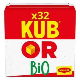 MAGGI Maggi Bouillon Kubor Or Bio 100% Végétal 128g