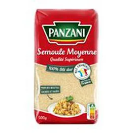 PANZANI Semoule moyenne 500g