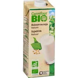 CARREFOUR BIO Boisson végétale au soja nature Bio 1l