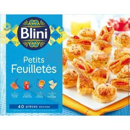 BLINI Petits feuilletés x40 350g
