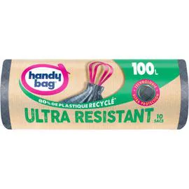 HANDY BAG Sac poubelle ultra-résistant S x10
