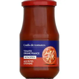 MONOPRIX Coulis de tomates 420g