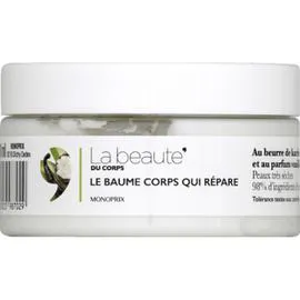 MONOPRIX Monoprix La Beauté du Corps Baume Réparateur Vanille Karité 200ml