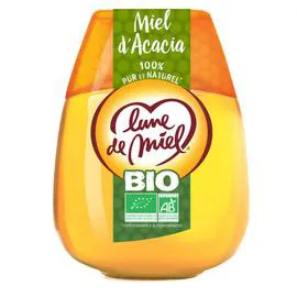 LUNE DE MIEL Miel d'acacia, bio 250g