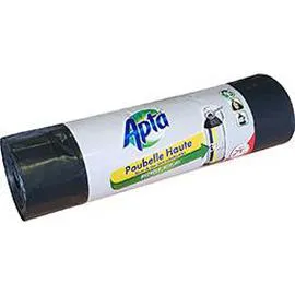 APTA Sac poubelle haute 30 l lien coulissant x20