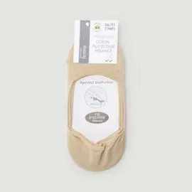 MONOPRIX FEMME Monoprix Femme Protège-Pieds Spécial Ballerine Beiges TU x2