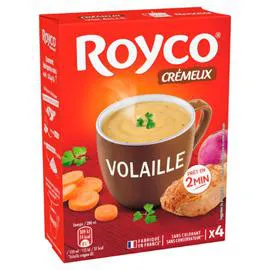 ROYCO Soupe déshydratée crème de vollaile 4x200ml
