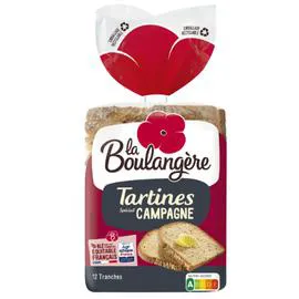 LA BOULANGÈRE Pain tartine spécial campagne 450g