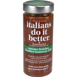 ITALIANS DO IT BETTER Sauce tomate basilic 290g