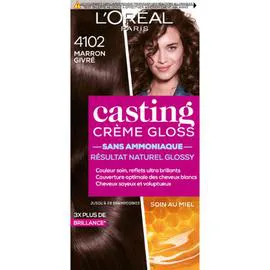 L'ORÉAL PARIS, CASTING Coloration Cheveux 4102 Marron givré l'unité
