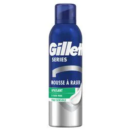 GILLETTE Series mousse à raser peaux sensibles 250ml
