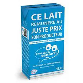 C'EST QUI LE PATRON ?! Lait demi-écrémé 1l