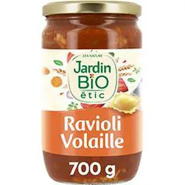 LÉA NATURE, JARDIN BIO ÉTIC Ravioli de volaille' Bio 700g