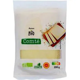 AUCHAN BIO Comté en bloc AOP 200g