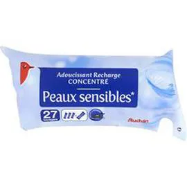 AUCHAN Recharge adoucissant concentré peaux sensibles 500ml