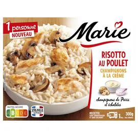 MARIE Risotto au poulet champignon à la crème 300g